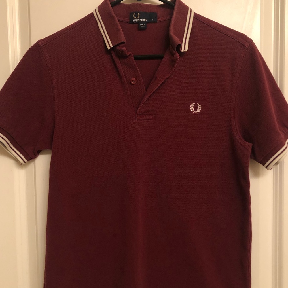 TWO Men’s Fred Perry Polos